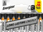 Baterijos - Energizer Everyday AA/LR6 DHP16 16 Vnt.