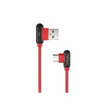 Natec Prati, Angled USB Type C to Type A Cable 1m, Red | Natec | Prati | USB Type C | USB Type-A