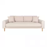 Trivietė sofa Lido, 93 x 210 x 76 cm, Smėlio