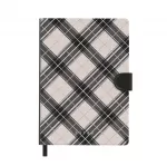Plaid Please - Notebook, A5 (14.8 x 21cm) / Dotted