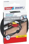 &bdquo;Tesa&ldquo; organizatorius su lipnia juosta, juodos spalvos, 1 vnt. (TES081)