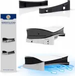 JYS &bdquo;PlayStation 5 Slim&ldquo; horizontalusis stovas, baltas (JYS-P5189)