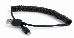 KABELIO ŽAIBAS Į USB2 1.5M / SPIRAL CC-LMAM-1.5M GEMBIRD