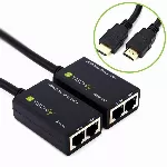 Techly IDATA EXT-E30D vaizdo signalų daliklis HDMI
