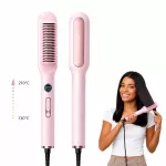 Sleek Sweep hair styling comb Pink
