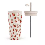 Freshly Picked - Travel Mug, 500 ml / Flap & Straw Set