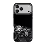 Apex - iPhone 17 Pro Max Case, Elite Dark (MagSafe) / Silver