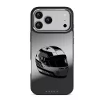 Pit Stop - iPhone 17 Pro Max Case, Elite Mirror Dark (MagSafe) / Silver