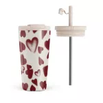 Be Mine - Travel Mug, 500 ml / Flap & Straw Set