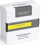 Millefiori Milano &ndash; Automobilių kvapiklis &bdquo;Textil Floral Petali Di Tabacco&ldquo; &ndash; pilkos spalvos