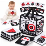Contrasting double-sided baby sensory cards in a bag ZA6444
