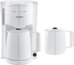 &bdquo;Severin&ldquo; KA 9309 filtruojamoji kava virimo aparatas, baltas