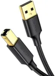 US135 printer cable USB 2.0 A-B 1m Black