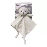 Toy Blanket - 95564 - MILUŚ - BEAR - BEIGE - size 25 cm