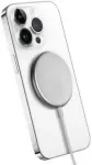 &bdquo;MagSpot&ldquo; belaidis įkroviklis &bdquo;MagSafe&ldquo; 15 W, sidabrinis