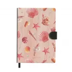 Seashells - Notebook, A5 (14.8 x 21cm) / Grid