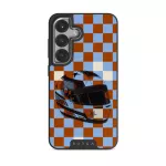 Pit Stop - Samsung Galaxy S25 Case, Elite Dark (Magnetic) / Silver