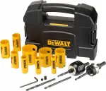 &bdquo;Dewalt&ldquo; DEWALT SKYLĖJIMO ĮRANKIAI, 11 vnt. rinkinys, bimetaliniai, skirti elektrikams