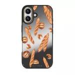No Crumbs - iPhone 17 Case, Elite Mirror Dark (MagSafe) / Gold