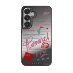 Library Card - Samsung Galaxy S25 Plus Case, Elite Mirror Dark (Magnetic) / Silver