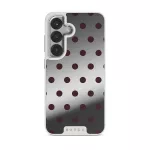 Aqua Mocha - Samsung Galaxy S25 Plus Case, Elite Mirror Light (Magnetic) / Silver