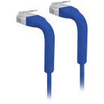 Ubiquiti U-Cable-Patch-1m-RJ45-BL | Patchcord LAN | UniFi Patch Cable, 1m, Cat6, Niebieski