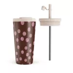 Pillow Talk - Travel Mug, 500 ml / Flap & Straw Set