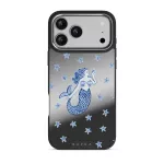 Salty Kiss - iPhone 17 Pro Max Case, Elite Mirror Dark (MagSafe) / Silver