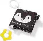 BABYONO kontrastinė sensorinė knygelė kūdikiams &bdquo;Black & White&ldquo;, 542