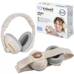Apsauginės vaiki&scaron;kos ausinės Kidwell ORSO 2in1 (smėlinė)