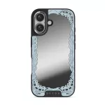 Looking Glass - iPhone 16 Case, Elite Mirror Dark (MagSafe) / Silver
