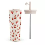 Freshly Picked - Travel Mug, 700 ml / Flap & Straw Set