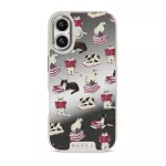 Curious Cat - iPhone 17 Case, Elite Mirror Light (MagSafe) / Silver