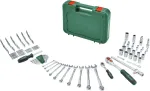 Bosch Powertools Advanced tool case, 132 pieces (green, with 2 reversi