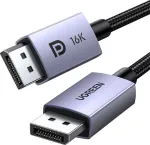 &bdquo;Ugreen&ldquo; &bdquo;DisplayPort&ldquo; &ndash; &bdquo;DisplayPort&ldquo; kabelis, 1 m, juodas (15383)