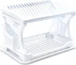 Triton Suszarka do naczyń z ociekaczem 2 poziomowa 470x302x270 mm