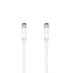 Antenna cable Hama 90dB 3m white