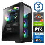 INTOP AQUA Ryzen 7 7700X 64GB DDR5 500SSD M.2 NVME+2TB RTX5060Ti 16GB WIN11Pro