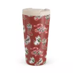 Merry Kitty - Travel Mug, 500 ml / Flap