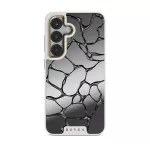 Void - Samsung Galaxy S25 Case, Elite Mirror Light (Magnetic) / Gold