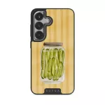 Pickled - Samsung Galaxy S25 Plus Case, Elite Dark (Magnetic) / Silver
