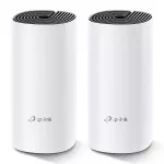 TP-Link Deco M4(2-pack) Dviguba juosta (2,4 GHz / 5 GHz) Wi-Fi 5 (802.11ac) Balta Vidinis