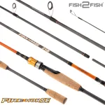 Spiningas Fish2Fish Fire Horse M, 2,4 m, 5,0-25,0 g (FH5/25-240)