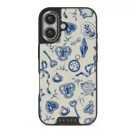 Tea Party - iPhone 16 Case, Elite Dark (MagSafe) / Silver