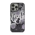 Academy - iPhone 16 Pro Max Case, Elite Mirror Dark (MagSafe) / Silver