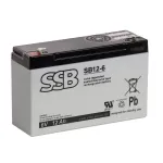 Akumuliatorius (AGM) SSB SB (12Ah, 6V, F1, VRLA)