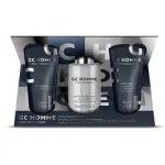&bdquo;Grace Cole Homme Fine Grooming&ldquo; vonios priežiūros rinkinys (juodieji pipirai ir mandarina) &ndash; dovanų rinkinys