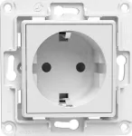 Home Shelly Priedai "Wall Socket EU" sieninis lizdas baltas