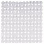 Bathmat Brick Clear 54x54cm