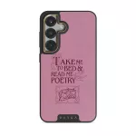 Read Me - Samsung Galaxy S25 Case, Elite Dark (Magnetic) / Gold